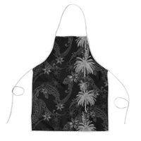 Hawaiian Honu And Surfboards Apron Silver Style LT05 Silver - Polynesian Pride