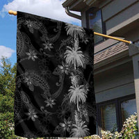 Hawaiian Honu And Surfboards Garden Flag Silver Style - Polynesian Pride
