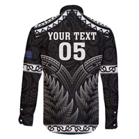 Custom New Zealand Maori Tiki Rugby Family Matching Summer Maxi Dress and Hawaiian Shirt Go Aotearoa Maori Pattern