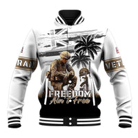 Hawaii Veterans Day Baseball Jacket Honor The Fallen Flag Grunge Style