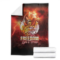 Hawaii Veterans Day Blanket May We Never Forget Freedom Isn't Free