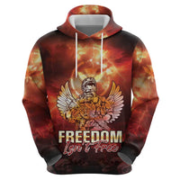 Hawaii Veterans Day Zip Hoodie May We Never Forget Freedom Isn't Free