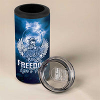 Federated States of Micronesia Veterans Day 4 in 1 Can Cooler Tumbler May We Never Forget Freedom Isn't Free LT05 - Polynesian Pride