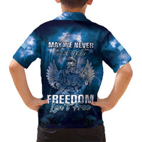 Federated States of Micronesia Veterans Day Kid Hawaiian Shirt May We Never Forget Freedom Isn't Free LT05 - Polynesian Pride