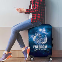 Federated States of Micronesia Veterans Day Luggage Cover May We Never Forget Freedom Isn't Free LT05 - Polynesian Pride