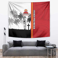French Polynesia Armistice Day Tapestry Lest We Forget Flag Style