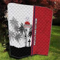 Wallis and Futuna Armistice Day Quilt Lest We Forget Flag Style