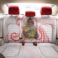 Happy Boxing Day Back Car Seat Cover Polynesian Gift Boxes Christmas Tree