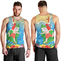 Christmas In Hawaii Men Tank Top Tis The Sea Sun