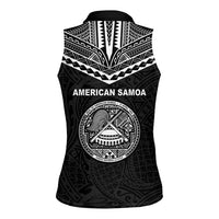 American Samoa MLK Day Women Sleeveless Polo Shirt Polynesian Style LT05 - Polynesian Pride