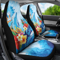 Polynesia Humpback Whale Car Seat Cover Ocean Style