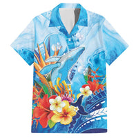 Polynesia Humpback Whale Family Matching Puletasi and Hawaiian Shirt Ocean Style