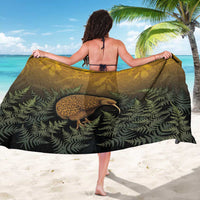 New Zealand Kiwi Bird Sarong Silver Fern Mix Maori Pattern LT05 - Polynesian Pride