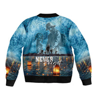 Hawaii Memorial Day Lantern Floating Bomber Jacket Always In Our Hearts