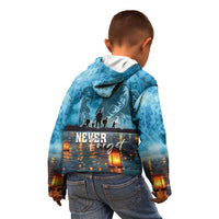 Hawaii Memorial Day Lantern Floating Kid Hoodie Always In Our Hearts LT05 - Polynesian Pride