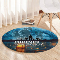 Hawaii Memorial Day Lantern Floating Round Carpet Always In Our Hearts LT05 - Polynesian Pride