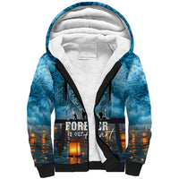 Hawaii Memorial Day Lantern Floating Sherpa Hoodie Always In Our Hearts