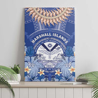 Marshall Islands Jemenei Day Canvas Wall Art Polynesian Tribal Tattoo Seashell Necklace