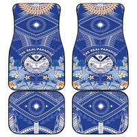 Marshall Islands Jemenei Day Car Mats Polynesian Tribal Tattoo Seashell Necklace