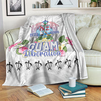 Guam Chamorro Liberation Day Blanket 82nd Anniversary LT05 White - Polynesian Pride