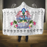 Guam Chamorro Liberation Day Hooded Blanket 82nd Anniversary LT05 - Polynesian Pride