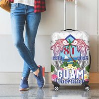Guam Chamorro Liberation Day Luggage Cover 82nd Anniversary LT05 - Polynesian Pride