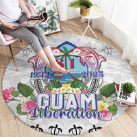 Guam Chamorro Liberation Day Round Carpet 82nd Anniversary LT05 - Polynesian Pride