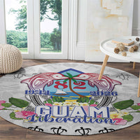 Guam Chamorro Liberation Day Round Carpet 82nd Anniversary LT05 - Polynesian Pride