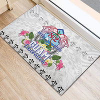 Guam Chamorro Liberation Day Rubber Doormat 82nd Anniversary LT05 - Polynesian Pride