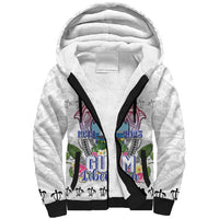 Guam Chamorro Liberation Day Sherpa Hoodie 82nd Anniversary LT05 Unisex White - Polynesian Pride
