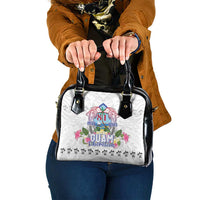 Guam Chamorro Liberation Day Shoulder Handbag 82nd Anniversary LT05 One Size White - Polynesian Pride