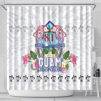 Guam Chamorro Liberation Day Shower Curtain 81st Anniversary LT05