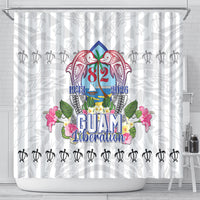 Guam Chamorro Liberation Day Shower Curtain 82nd Anniversary LT05 - Polynesian Pride