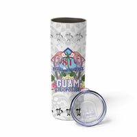 Guam Chamorro Liberation Day Skinny Tumbler 82nd Anniversary LT05 - Polynesian Pride