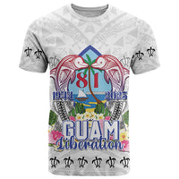 Guam Chamorro Liberation Day T Shirt 82nd Anniversary LT05 White - Polynesian Pride