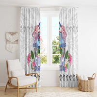 Guam Chamorro Liberation Day Window Curtain 82nd Anniversary LT05 - Polynesian Pride