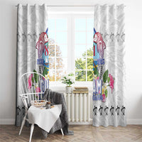 Guam Chamorro Liberation Day Window Curtain 82nd Anniversary LT05 - Polynesian Pride