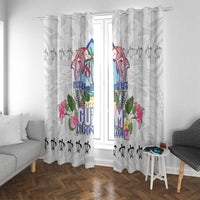 Guam Chamorro Liberation Day Window Curtain 82nd Anniversary LT05 - Polynesian Pride