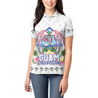 Guam Chamorro Liberation Day Women Polo Shirt 82nd Anniversary LT05 - Polynesian Pride