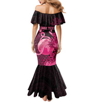 Personalised Cancer Fighter Mermaid Dress I Beat Cancer LT05 - Polynesian Pride