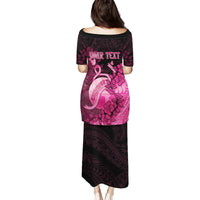 Personalised Cancer Fighter Puletasi I Beat Cancer LT05 - Polynesian Pride