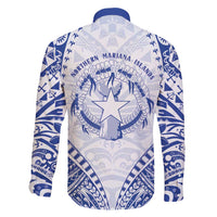Northern Mariana Islands Liberation Day Family Matching Off Shoulder Maxi Dress and Hawaiian Shirt 79th Anniversary