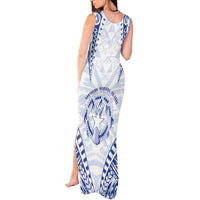 Northern Mariana Islands Liberation Day Tank Maxi Dress 79th Anniversary LT05 - Polynesian Pride