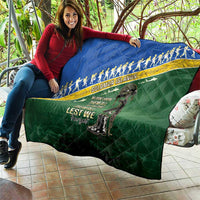 Solomon Islands Remembrance Day Quilt Lest We Forget