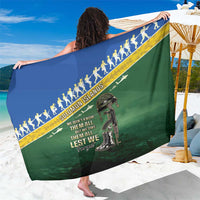 Solomon Islands Remembrance Day Sarong Lest We Forget