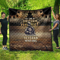 Polynesia Veterans Day Quilt Thank You Veterans Polynesian Pattern LT05 - Polynesian Pride