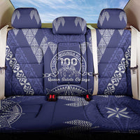 Queen Salote College Centenary Back Car Seat Cover Tongan Kupesi Pattern - Polynesian Pride