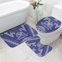 Queen Salote College Centenary Bathroom Set Tongan Kupesi Pattern - Polynesian Pride