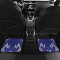 Personalised Queen Salote College Centenary Car Mats Tongan Kupesi Pattern - Polynesian Pride