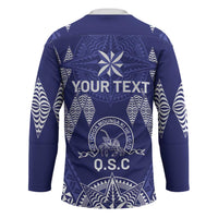 Personalised Queen Salote College Centenary Hockey Jersey Tongan Kupesi Pattern - Polynesian Pride